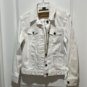 Eddie Bauer Women's Crisp White Jean Jacket